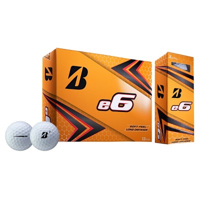 Bridgestone Golf e6 Straight Distance Golf Balls - 12pk