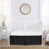 Sweet Jojo Designs Boy, Girl, Unisex/Gender Neutral Baby Crib Bed Skirt Black - 2 of 3
