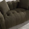 JOYRACER 2-Person Soft Chair with High Resilience Foam Core with 2 pillows, Comfy Square recliner for Reading & TV in Living Room or Bedroom - 4 of 4