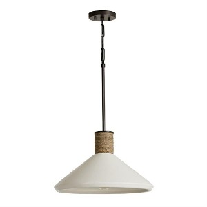 Capital Lighting Destin 1 - Light Pendant in  Dark Pewter - 1 of 3