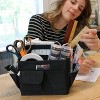 Everything Mary Collapsible Desktop Craft Caddy, Black - 2 of 4