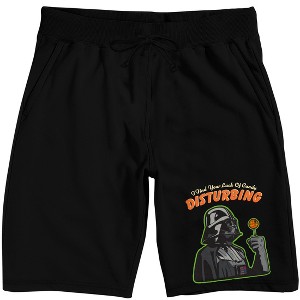 Star Wars: Episode IV - A New Hope Darth Vader Halloween on Black Adult Lounge Short - 1 of 4