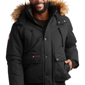 CANADA WEATHER GEAR Men’s Big & Tall Winter Jacket - Heavyweight Bomber Parka Coat Jacket for Big and Tall Men (Sizes: M-5X) - 1 of 4