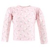 Hudson Baby Girls Swim Rashguard Set, Dainty Flower Pink - image 3 of 4