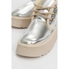 Ovela - Silver Chunky Sole Lace-Up Sport Boot (Women) | Prologue Shoes - 3 of 4