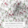 100% Cotton Holiday Flannel Sheet Set - Great Bay Home - 3 of 4