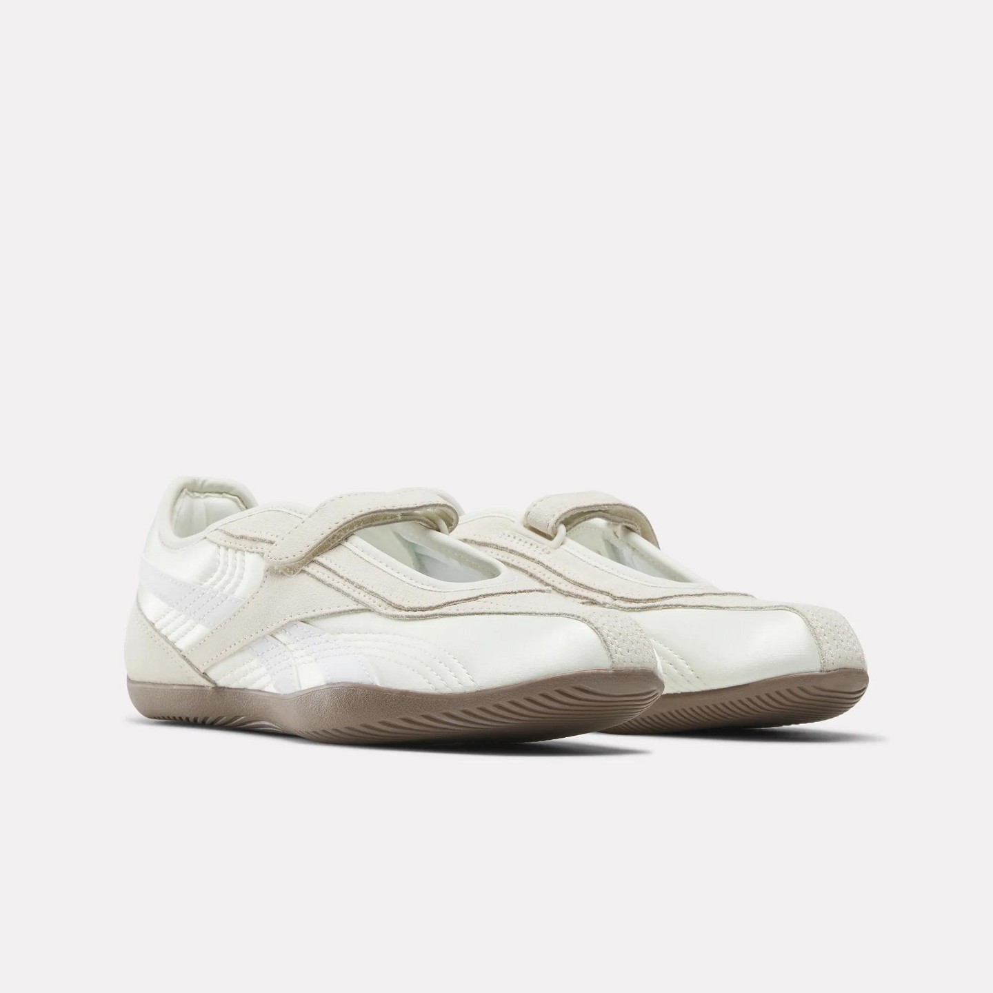 Обувь Reebok Women's Ultra Lo Mary Jane Shoes Size 8.5 Vintage Chalk/Ftwr White/Gum, цвет: Белый — фото 3