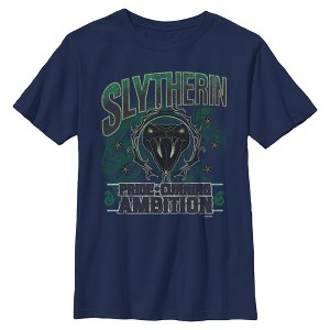 Boys Harry Potter Slytherin Pride and Ambition T Shirt - 1 of 4