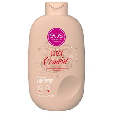 eos Holiday Shea Better 24H Moisture Body Lotion - Cozy Comfort - 16 fl oz