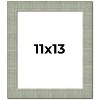 PosterPalooza | Photo Size Sculpted Blue Picture Frame - UV Acrylic, Foam Board Backing, Hanging Hardware - 2 of 4