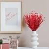 Floral Home 17" Red Berry Spray with 35 Lifelike Berries - Christmas Décor - 12-Piece - 3 of 4