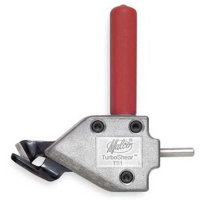 MALCO TS1 Turbo Shear,Left Cut,18 Ga Mild Steel