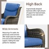 Outdoor Patio Swivel Chair Swivel Rocker Patio Chairs with 5 Inch Cushion - 4 of 4
