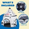 Joyfy Rocket Ship Play Tent for Kids, Pop up Play Tent, Indoor Outdoor Spaceship Playhouse Tent Set, Space Toys Astronaut Toys Gift for Kids Age 3+ - 2 of 4