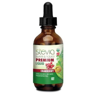 Stevia Sweet & Natural Cranberry by Stevia International  -  1 oz (30 ml) LIquid - 1 of 1
