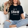Simply Sage Market Women's Let It Snow Somewhere Else Short Sleeve Graphic Tee - 2 of 4