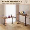 GALAXHERO 55 Inch Electric Standing Desk, Ergonomic Sit-to-Stand Desk with 3 Memory Presets,LED Touchscreen & Headphone Hook for Home Office - 4 of 4