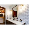 Elegant Lighting Gene 1 light Brass and Frosted white glass Wall sconce - 2 of 4