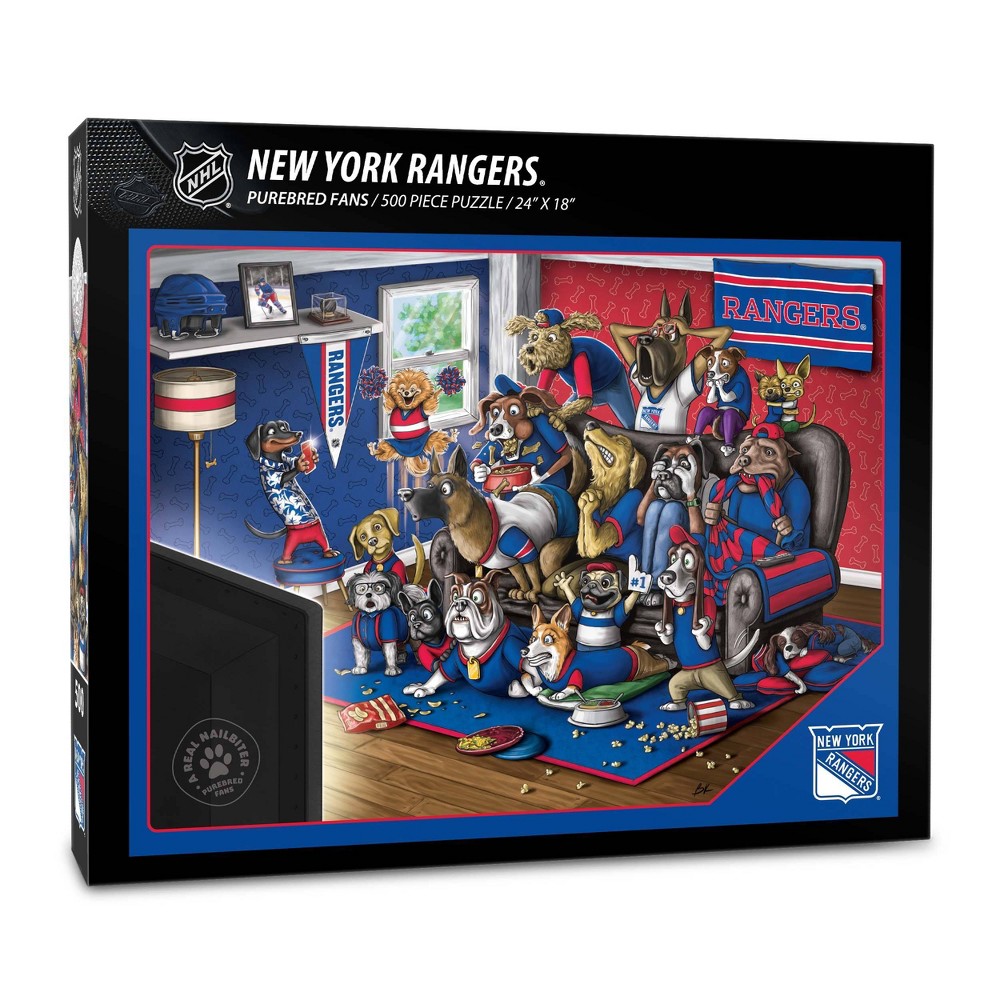 NHL New York Rangers 500pc Purebred Puzzle