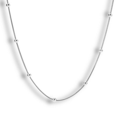 EVRY JEWELS WATERPROOF Gold or Silver Plated Porto Necklace