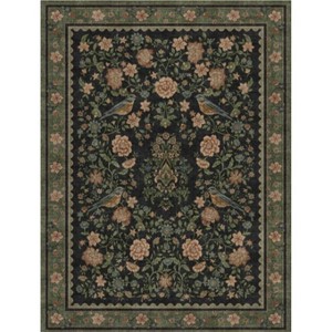 Fulvari Vintage Area Rug,Washable Boho Rugs for Living Room Low Pile ...