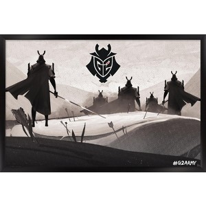 Trends International G2 Esports - Samurai Framed Wall Poster Prints - 1 of 4