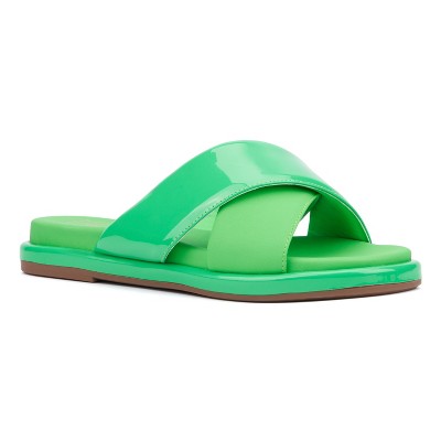 New York & Company Women's Geralyn Flat Sandal