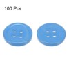 Unique Bargains Resin DIY Craft Flat 4-Hole Sewing Buttons 100 Pcs - 3 of 4