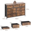 Homhougo TV Stand for TVs up to 55" Brown - 2 of 4