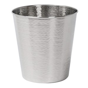 happimess Remi Modern Classic Textured Steel 2-Gallon Wastebasket - 1 of 4