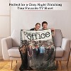Bazillion Dreams The Office Fleece Softest Softest Comfy Throw Blanket for Adults & Kids| Measures 60 x 45 Inches - 4 of 4