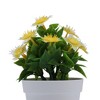 Unique Bargains Artificial Plants Square-Stem Chrysanthemum Plastic 3.94"x3.94"x7.87" 1 Pcs - 4 of 4