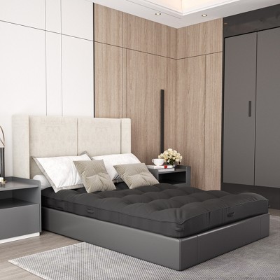 Floor Mattress Futon Mattress, Tatami Mat Sleeping Pad Foldable Roll Up Mat, Sofa Couch Bed, Full