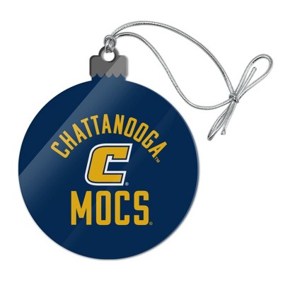 University of Tennessee at Chattanooga Mocs Acrylic Christmas Tree Holiday Ornament