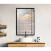 Howard Elliott 36"x24" Antique Metal French Multi-Panel Framed Vanity and Wall Mirror - 2 of 4