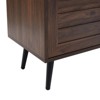 Chic Crate - Bryner Dark Walnut Mid-Century TV Stand for TVs Up to 65" with Storage & Cable Management - 4 of 4
