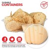 Stock Your Home 12-oz Small Disposable Plastic Nacho Trays (500 Pack) - 2 of 3