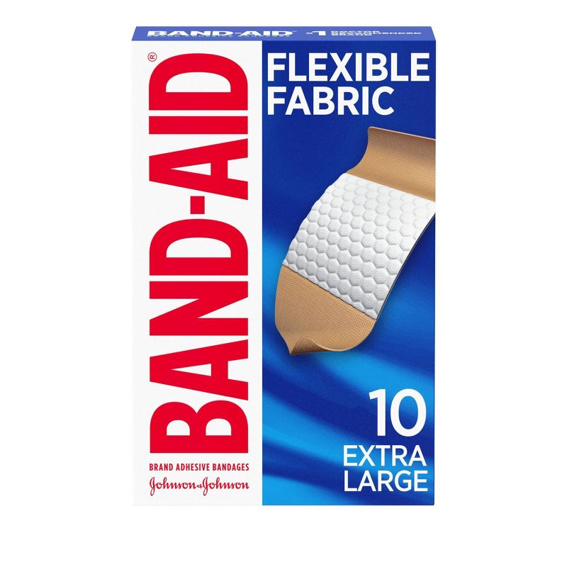 Band-Aid Heavy Duty Flex Bandage - 10ct, 1 of 10