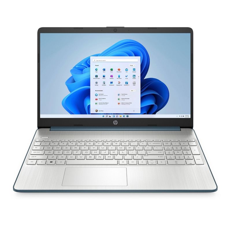 HP 15.6" Laptop with Windows Home in S Mode – Intel Pentium Processor - 8GB RAM - 256GB SSD Storage, 1 of 7