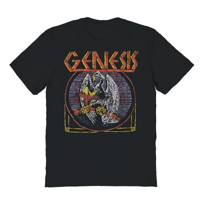 Genesis Men's Vintage Bird Short Sleeve Graphic Cotton T-Shirt