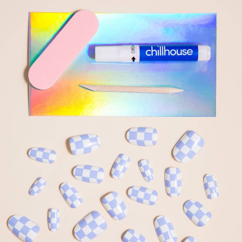 Chillhouse Chill Tips Nail Art Press Ons - Checked Out, 5 of 8