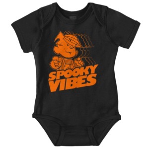 Dennis the Menace Halloween Vibes Baby Romper Boys or Girls Brisco Brands - 1 of 4