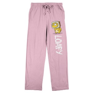 Lost Kitties Loafy Women’s Cradle Pink Sleep Pajama Pants - 1 of 4