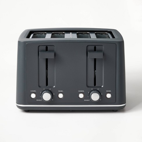 4-Slice Toaster with Manual High-Lift Lever