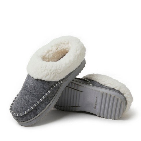 Womens plaid moccasin online slippers