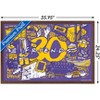 Trends International Friends 30th - Purple Framed Wall Poster Prints - 3 of 4