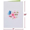 Paper Love 3D Oversized Pop Up Card with Keepsake - 3 of 4