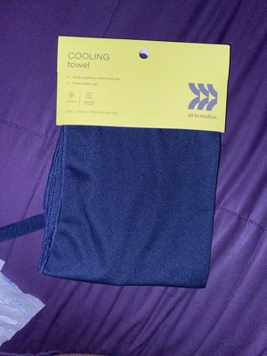 Cooling Towel Navy Blue - All In Motion™ : Target