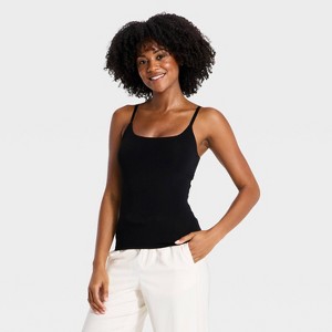 Top de tirantes con sostén incorporado para mujer - A New Day™