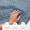 Soft Absorbent Chenille Bath Mat Rug with Anti-Skid Rubber Backing - Becky Cameron - 4 of 4